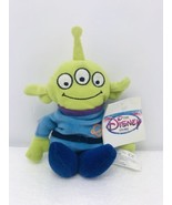 Toy Story Alien Plush Mini Beanbag Stuffed 8.5 In Disney Store - $15.62 CAD