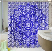 Mandala Bohemian 9 Custom Shower Curtain Bathroom Waterproof Decorative Bathtube - £23.50 GBP+