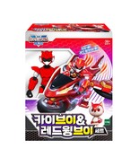 Miniforce Kai V and Red Wing V Figure Bike Set V Rangers Series Korean Toy - $85.57 CAD