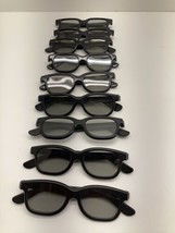 Real D 3 D Movie Glasses Lot Of 9 - £4.72 GBP