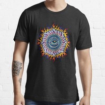  Psychedelic Eye Sun Black Men Classic T-Shirt - £13.22 GBP