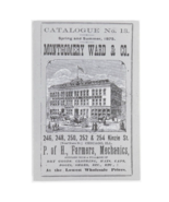 Vintage Montgomery Ward Catalogue No 13 Spring &amp; Summer 1875 70s Reprint - $19.78 CAD