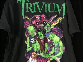 Tour Shirt Trivium Goblin Kill Concert Shirt XLARGE Irregular Printing - £17.20 GBP