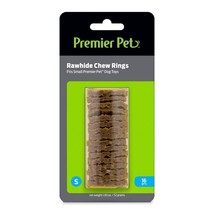 Premier Pet Rawhide Chew Rings, Small EXP. 01/2021 + - £9.33 GBP