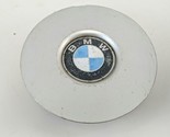 BMW 1178728 1989-1895 525i 530i 540i 7 inch Silver Center Cap w Emblem O... - £18.73 GBP