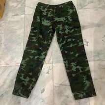 Royal Thai Army UNIFORM Soldier Kombat Pants Digital green TC Fabric Militaria - £35.83 GBP