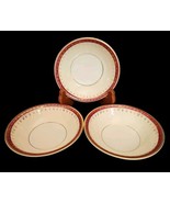 3 Fruit/Dessert (Sauce) Bowls Cardinal by Homer Laughlin Eggshell Nautil... - $29.69