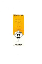 Sep 6 1988 NY Mets @ Pittsburgh Pirates Ticket Darryl Strawberry Bobby Bonilla - £15.81 GBP