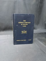 WW2 - German Campaign in Poland 1939 - BOOK by Robert M. Kennedy WITH MAPS - $369.57 MXN