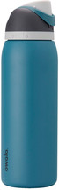 Owala - Freesip Insulated Stainless Steel 40 Oz. Water Bottle - Blue Oasis - £54.98 GBP
