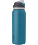 Owala - Freesip Insulated Stainless Steel 40 Oz. Water Bottle - Blue Oasis - £55.63 GBP