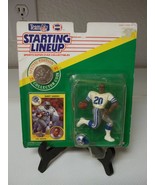 Starting Lineup 1991 Collector Coin Edition Figure Card Barry Sanders  NEW - £14.25 GBP
