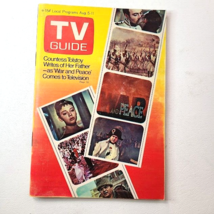 TV Guide 1972 War and Peace Aug 5-11 NYC Metro - £9.91 GBP