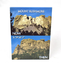 Mount Rushmore National Memorial Souvenir Magnet Before And After Then And Now - £7.90 GBP