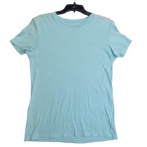American Eagle Legend Shirt Womens S/P Crew Neck Blue Short Sleeve - £7.47 GBP