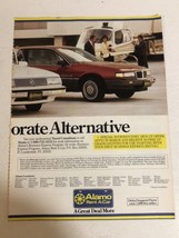 1987 Alamo Rent A Car  Vintage Print Ad pa7 - £6.29 GBP