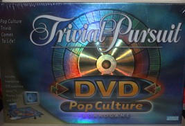 2003 Hasbro Parker Brothers Trivial Pursuit DVD Pop Culture - Sealed - £11.56 GBP