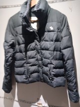 Abercrombie and fitch ladies jacket Black  size L  Express Shipping Fomod - £14.37 GBP