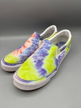 Nike Womens Shoes 10 Tie Dye Slip On Canvas Sneakers Court Legacy Casual... - $455.17 MXN