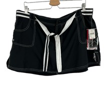Women&#39;s Plus Size 18w Swim Skirt ZeroXposur Black  - $17.82