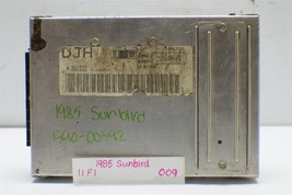 1985 Pontiac Sunbird Engine Control Unit ECU 1226460 Module 09 11F1 - £11.20 GBP