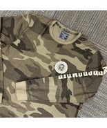 Abercrombie &amp; Fitch XXL Camo Long Sleeve Crew Neck T-Shirt Mens - €21,55 EUR