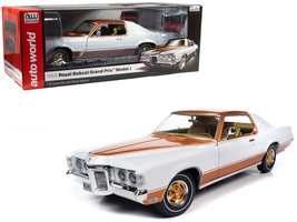 1969 Pontiac Royal Bobcat Grand Prix Model J Cameo White with Firefrost Gold Hoo - £92.36 GBP