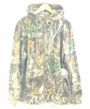 New Officially Licensed Realtree Hunting Long Sleeve Camo Full Zip Hoodie Size M - $31.67