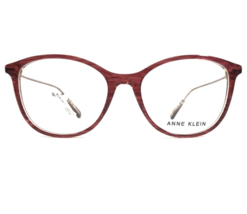 Anne Klein Eyeglasses Frames AK5072 604 MERLOT Cloudy Red Gold 52-17-140 - £40.93 GBP