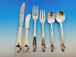 Woodlily by Frank Smith Sterling Silver Flatware Set for 12 Service 77 pieces - £3,609.61 GBP