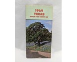 Vintage 1969 Texas Official State Highway Map Brochure - £15.68 GBP