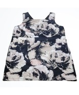 Venus Scuba Style Wide Neck Black White Floral Print Rear Full Zip Dress... - £21.61 GBP