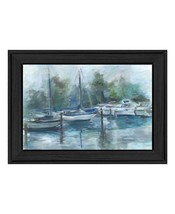 Lagoon 2 Black Framed Print Wall Art - $2,094.44 MXN