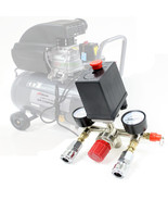 90-120PSI Air Compressor Pressure Switch Control Valve Manifold Regulato... - $43.58 CAD