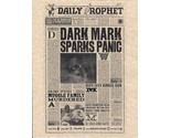 Harry Potter The Daily Prophet Dark Mark Sparks Panic Flyer Prop/Replica - $2.10