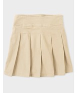 The Children’s Place Girls Uniform Stretch Pleated Khaki Tan Skort Size ... - $19.59