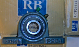 RB Tech UCP204-12 Pillow Block Bearing 3/4&quot; Bore &amp; 2 set screws RBI Bear... - $882.52 MXN