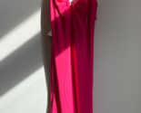 NWT ZARA S Summer Dress Fuschia Hot Pink Slip Neck Spaghetti Strap - $23.75
