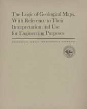 The Logic of Geological Maps by David J. Varnes - £17.11 GBP