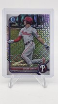 2022 Bowman Logan Cerny 1st Bowman Chrome Prospects Mojo Refractor Phillies - $2.96