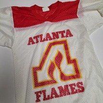 Atlanta Flames Ice Hockey Vintage Child Jersey Large Made In USA NHL - £27.46 GBP