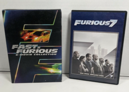 7 Disc Fast and Furious DVD Collection 1-7 Movies Vin Diesel Paul Walker... - £11.49 GBP
