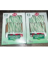 Bobs Brachs Wintergreen Candy Cane Christmas 5.3 oz 24-Canes ~ 2-Pack ~ ... - $19.37