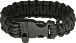 Survival Bracelet Black      Brand: Combat Ready      CBR359 - £5.53 GBP