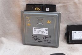 2011 BMW 328i 528i N52 3.0 AT DME ECU CAS3 Key Immobilizer Ignition Set 7614362 image 2