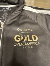 Athleta Gold Over America Tour Jacket Women Size S Team Goat Simone Biles - £39.50 GBP