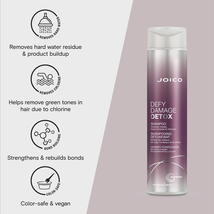Joico Defy Damage Detox Shampoo, 10.1 oz image 3