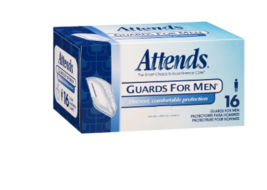 Attends Guards for Men 64.0Each - £61.36 GBP