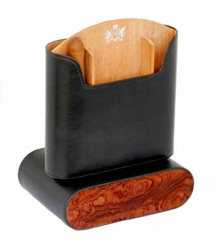 The &quot;Show Band&quot; Travel Humidor - Sunrise Black and Bubinga - $190.00