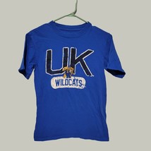 University of Kentucky Wildcats Shirt Mens Small Blue Short Sleeve NCAA Casual - $12.97